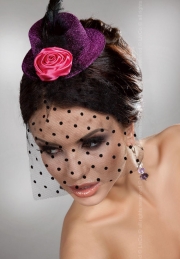 Mini Hat Livco Corsetti Fashion Mini Top Hat LC 12026 Model 10